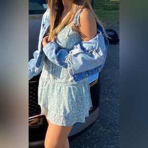 Floral Ruby and Jenna Mini Dress